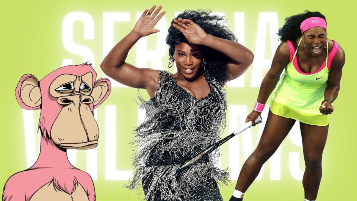'Video thumbnail for Serena Williams is jumping into NFTs'