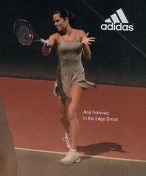 Ana Ivanovic US Open 2008 dress