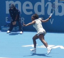 Serena Williams at the Medibank International Sydney