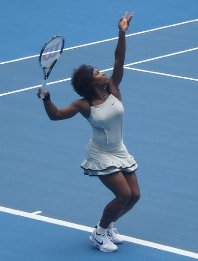 Serena Williams at the Medibank International Sydney