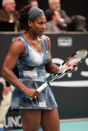 Serena Williams at the Open GDF SUEZ in Paris