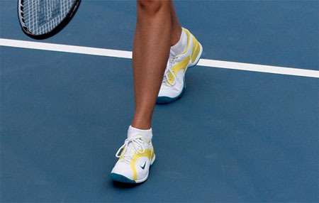 Maria Sharapova's Australian Open 2010 Nike shoes