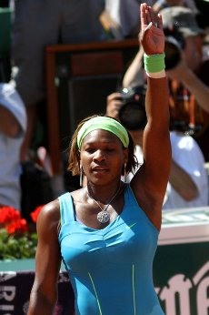 Serena Williams at the 2010 French Open