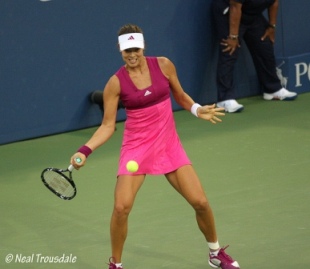 Ana Ivanovic at the 2010 US Open