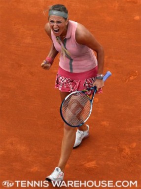 Victoria Azarenka's outfit for French Open 2014