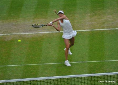 Eugenie Bouchard at Wimbledon 2014