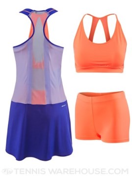 Ana Ivanovic - Australian Open 2015 Adidas dress - back
