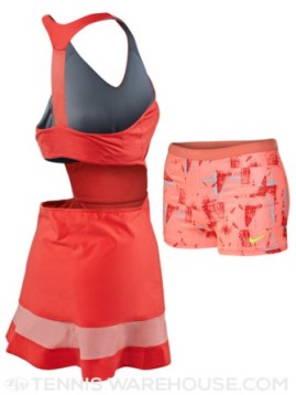 Maria Sharapova Australian Open 2015 Nike dress - back