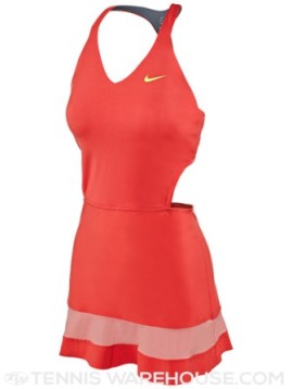 Maria Sharapova Australian Open 2015 Nike dress - front