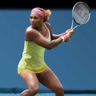 Serena Williams in her 2015 Australian Open Nike dress