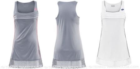 Lotto grey laser cut dress - front