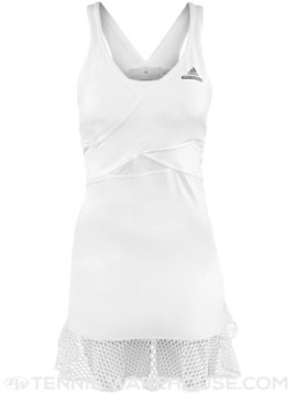 Caroline Wozniacki - Wimbledon 2015 Stella Adidas dress - front