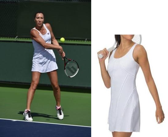 Jelena Jankovic - Wimbledon 2015 Fila dress