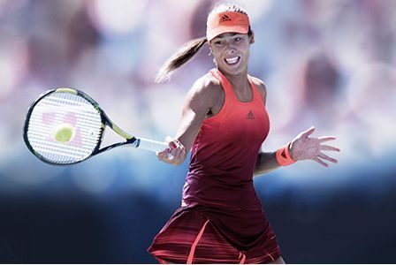 Ana Ivanovic - US Open 2015 Adidas dress