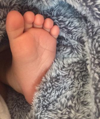 Amelie Mauresmo baby foot