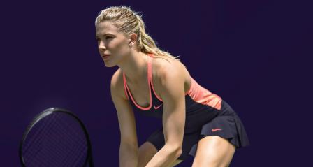 Eugenie Bouchard - Nike clothes for US Open 2015