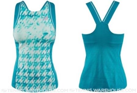 Heather Watson New Balance tank for the US Open