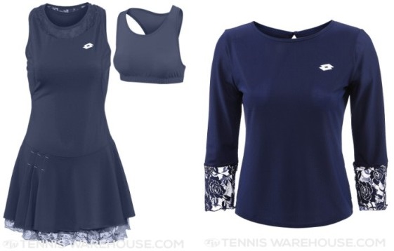 Lotto Victoria Dress for the 2015 US Open - blue cosmo