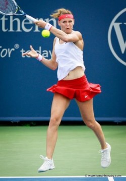 Lucie Safarova - W&S Tennis 2015 Wednesday-26