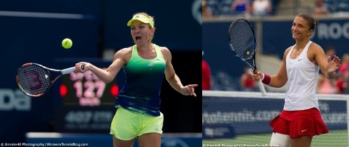 Simona Halep vs Sara Errani - Rogers Cup semis