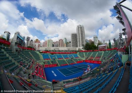The wonderful setting of the Prudential Hong Kong Tennis Open