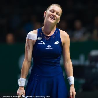 Agnieszka Radwanska - 2015 WTA Finals -DSC_1397