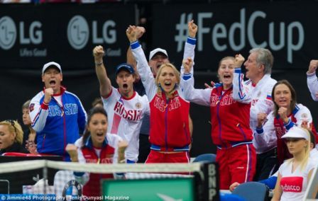 Russian Fed Cup team