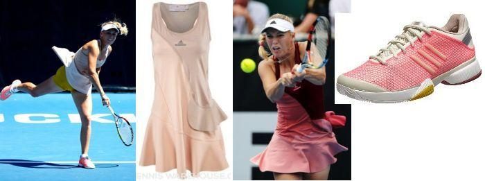Caroline Wozniacki - Auckland 2015 dress