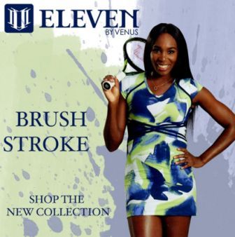 EleVen brushstroke collection Venus Williams