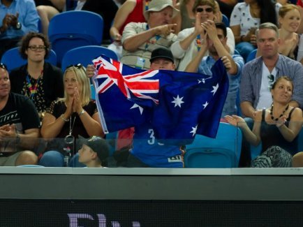 Australian tennis fans