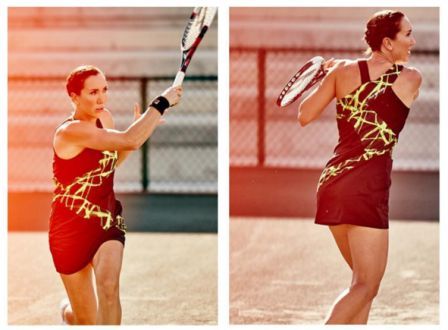 Jelena Jankovic in new Fila dress - Australian Open 2016