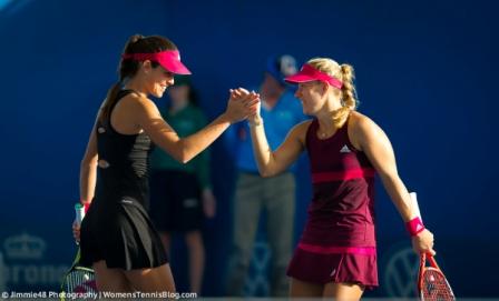 Ana Ivanovic & Angelique Kerber - Brisbane Tennis International 2015 -DSC_2893