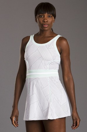 Venus Williams Strike Miami dress 2016