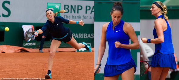 Azarenka Keys Kvitova - 2016 French Open