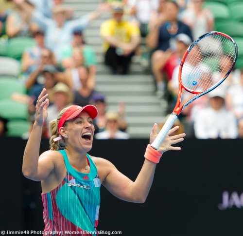 Angie showed power and confidence in her two Grand Slam title runs in 2016