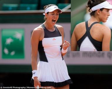 Tennis dresses at the 2017 French Open: Stripes, paint splashes, tulle, diamonds, and other - Women's Tennis News