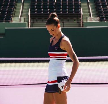 Back basics: Karolina Pliskova's Fila Heritage collection for Australian Open 2018 - Women's Blog