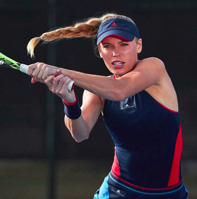 Wozniacki's colorblocked Adidas style for US Open Women's Blog