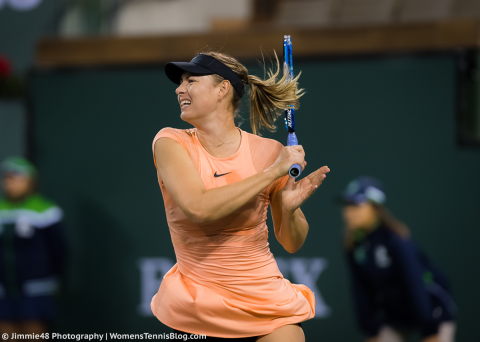 Textural details and innovative pleats: Sharapova's 2018 Nike dresses - Tennis Blog