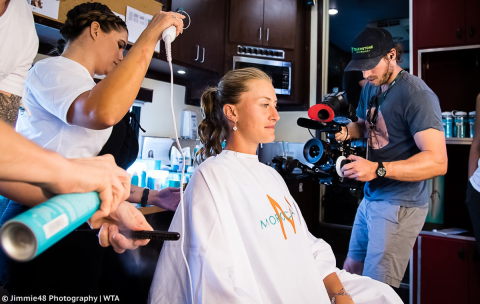 Players glow at latest WTA photoshoot in Indian Wells - Women's Tennis Blog