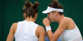 Maria Sakkari Ajla Tomljanovic Wimbledon 2019 doubles