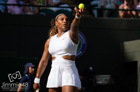 Serena Williams Nike dress Wimbledon 2019