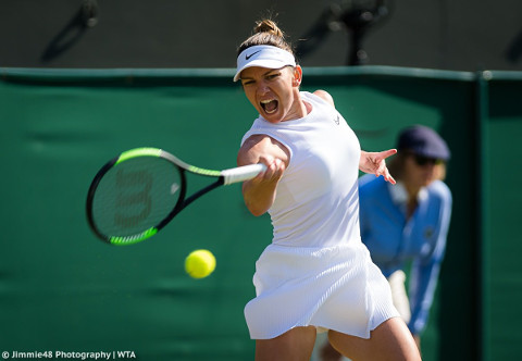 Simona Halep Wimbledon 2019 Nike outfit