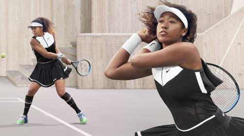 Naomi Osaka Nike x Sacai US Open 2019 fashion