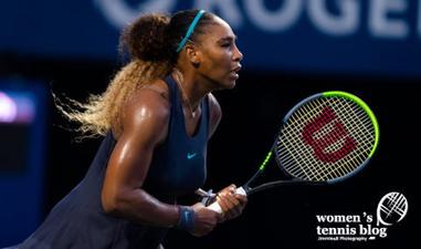 overstroming Gewoon Uitwerpselen Serena Williams rips through Toronto draw with new Wilson Blade v7 racquet  - Women's Tennis Blog