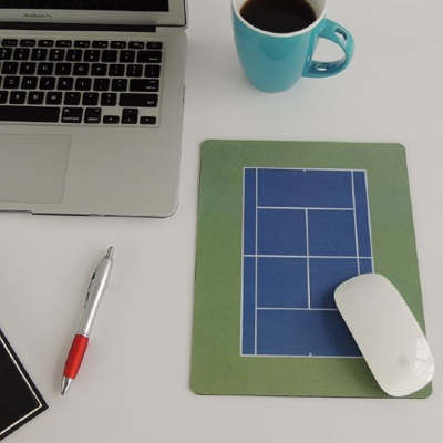 Tennis mouse pad