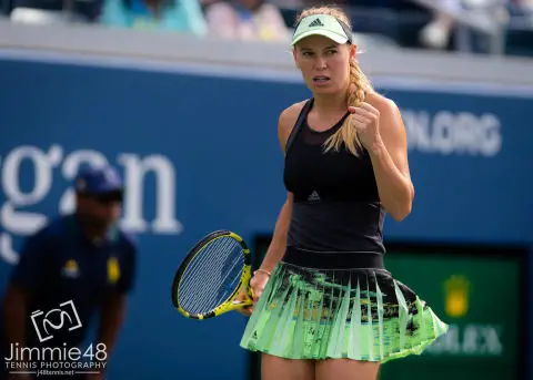 Caroline Wozniacki Adidas US Open 2019 kit
