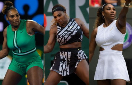 Serena Williams fashion retrospecion 2019