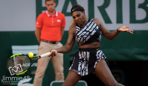 Serena Williams Roland Garros 2019 outfit by Virgil Abloh