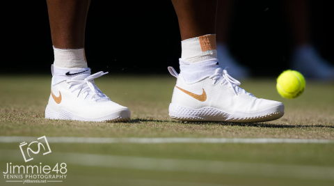 Serena Williams Wimbledon 2019 tennis shoes